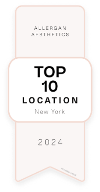 Named a Top 10 New York Practice by Allergan Aesthetics Badge