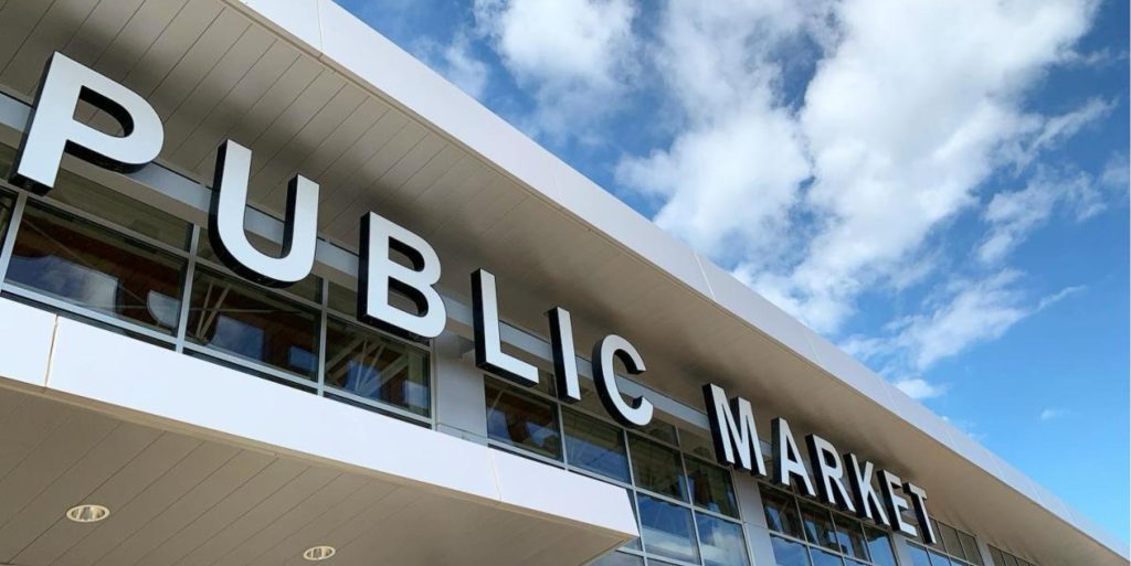 Public Market Sign